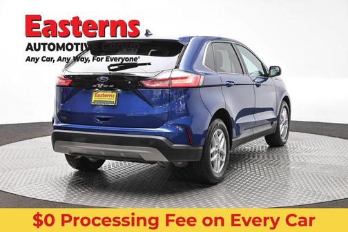 Blue Metallic 2021 Ford Edge SEL