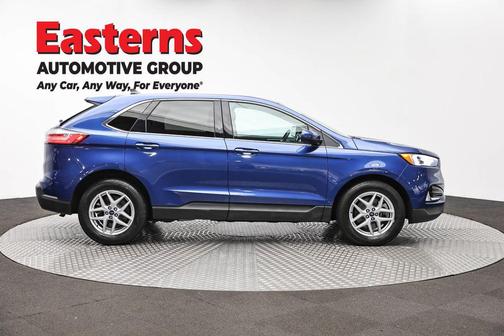 Blue Metallic 2021 Ford Edge SEL