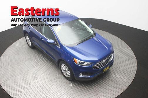 Blue Metallic 2021 Ford Edge SEL