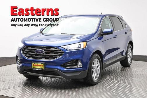 Blue Metallic 2021 Ford Edge SEL