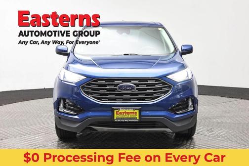 Blue Metallic 2021 Ford Edge SEL