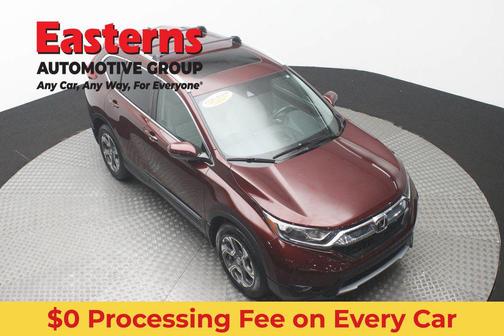 Burgundy 2019 Honda CR-V EX-L