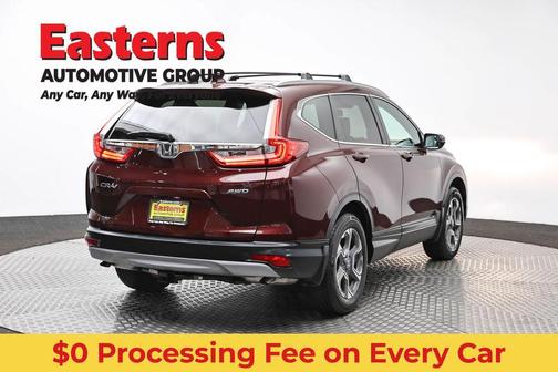 Burgundy 2019 Honda CR-V EX-L