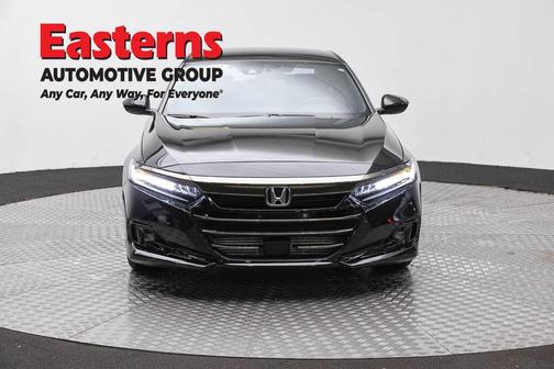 Black 2022 Honda Accord Sport 1.5T