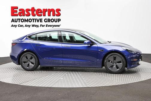 Blue 2021 Tesla Model 3 Standard Range Plus