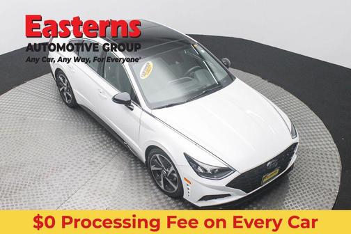 Quartz White 2022 Hyundai SONATA SEL Plus