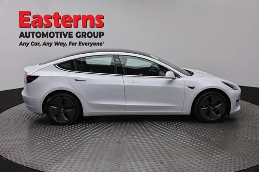 White 2018 Tesla Model 3 Long Range