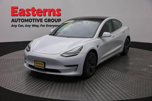 White 2018 Tesla Model 3 Long Range