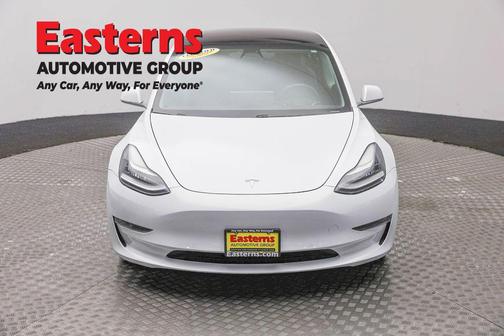 White 2018 Tesla Model 3 Long Range