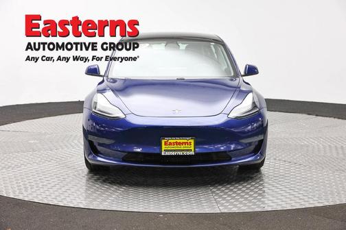 Blue 2021 Tesla Model 3 Standard Range Plus