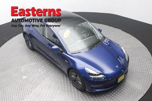 Blue 2021 Tesla Model 3 Standard Range Plus
