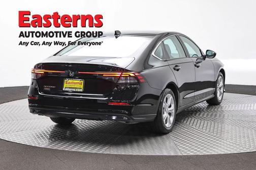 Black 2025 Honda Accord LX