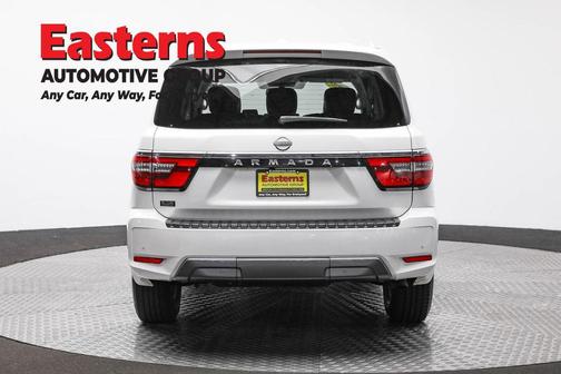 Aspen White Tricoat 2024 Nissan Armada SV