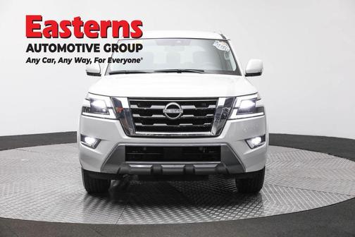 Aspen White Tricoat 2024 Nissan Armada SV