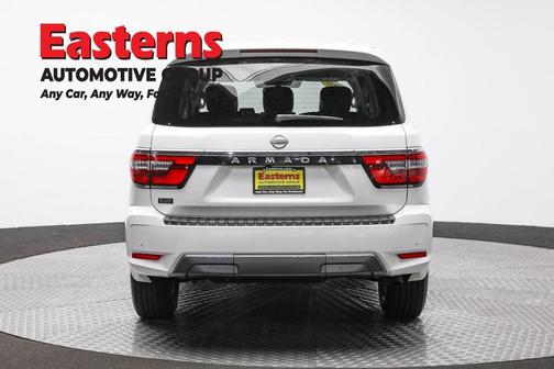 Aspen White Tricoat 2024 Nissan Armada SV