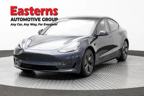 Gray 2021 Tesla Model 3 Long Range