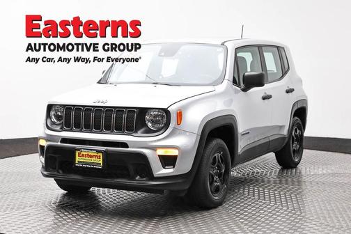 Glacier Metallic 2021 Jeep Renegade Sport