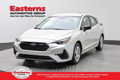 Crystal White Pearl 2024 Subaru Impreza Base