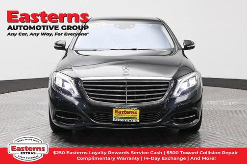 Blue 2017 Mercedes-Benz S-Class S 550 4MATIC