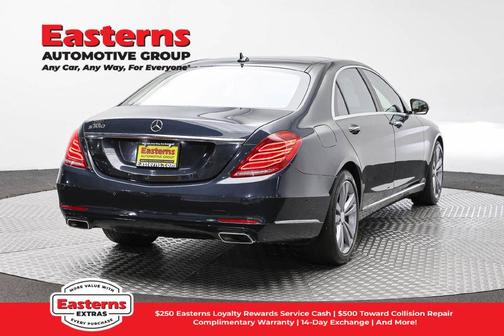 Blue 2017 Mercedes-Benz S-Class S 550 4MATIC