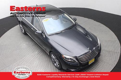 Blue 2017 Mercedes-Benz S-Class S 550 4MATIC