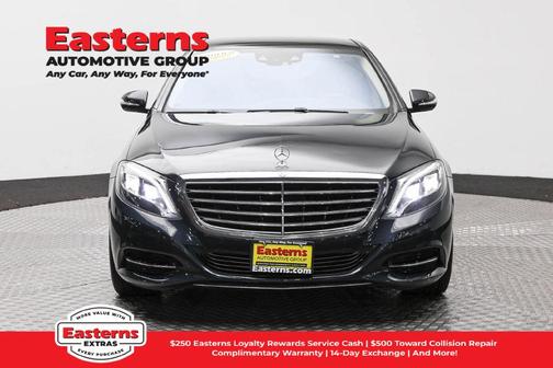 Blue 2017 Mercedes-Benz S-Class S 550 4MATIC