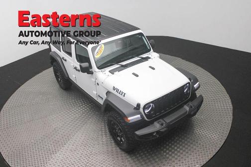 Bright White Clearcoat 2025 Jeep Wrangler 4xe Sport