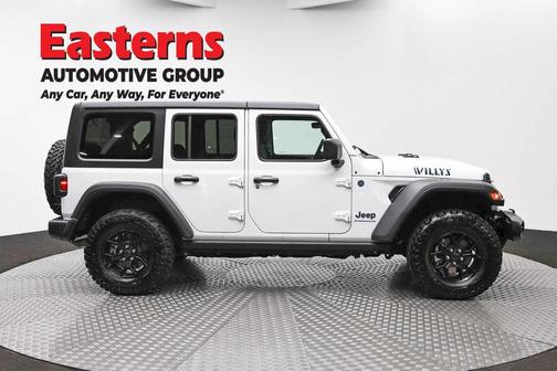 Bright White Clearcoat 2025 Jeep Wrangler 4xe Sport