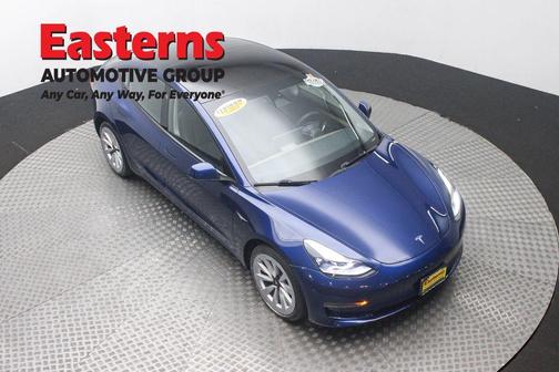 Blue 2022 Tesla Model 3 Base