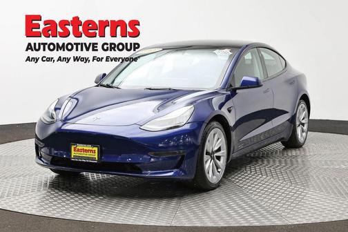Blue 2022 Tesla Model 3 Base