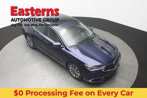 Blue 2020 Acura TLX Technology