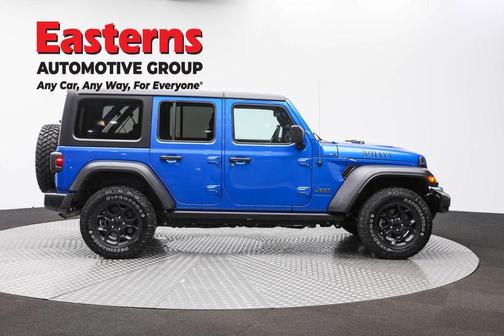 Hydro Blue Pearl 2023 Jeep Wrangler 4xe Base