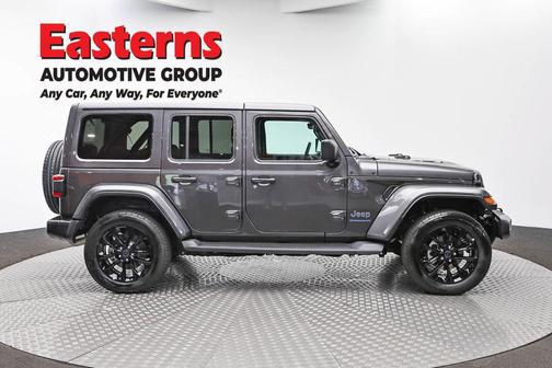 Granite Crystal Clearcoat Metallic 2025 Jeep Wrangler 4xe Sahara