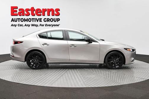 Platinum Quartz Metallic 2024 Mazda Mazda3 FWD w/Select Package