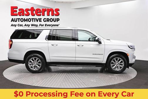 Summit White 2023 Chevrolet Suburban Premier