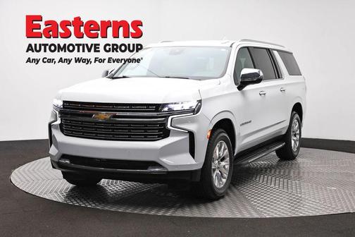 Summit White 2023 Chevrolet Suburban Premier