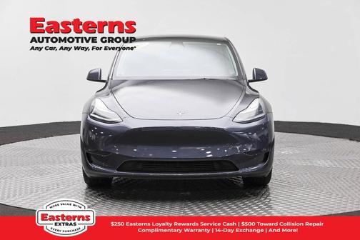 Gray 2022 Tesla Model Y Long Range