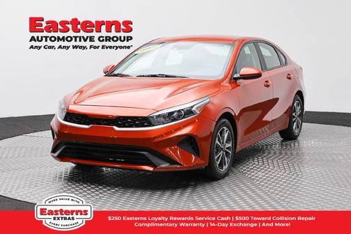 Fire Orange 2022 Kia Forte LXS