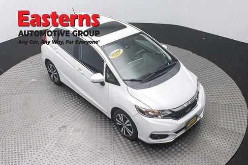 White 2020 Honda Fit EX