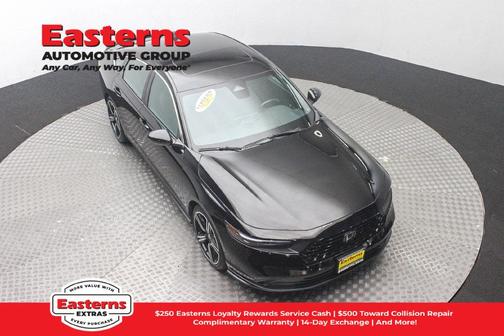 Black 2024 Honda Accord Hybrid Sport