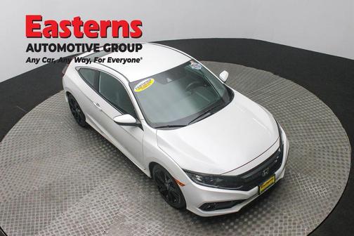White 2019 Honda Civic Sport