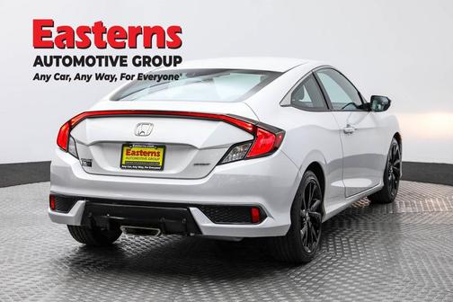 White 2019 Honda Civic Sport