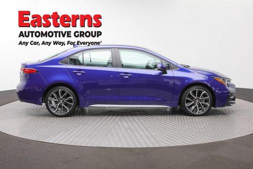 Blue 2022 Toyota Corolla SE