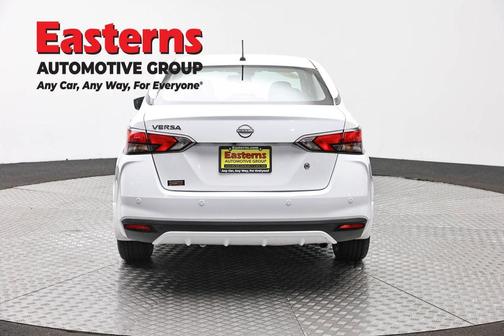 Cloud White 2024 Nissan Versa S