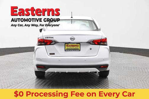 Cloud White 2024 Nissan Versa S