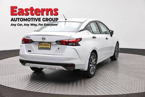 Cloud White 2024 Nissan Versa S