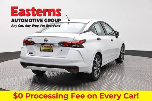 Cloud White 2024 Nissan Versa S
