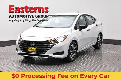 Cloud White 2024 Nissan Versa S