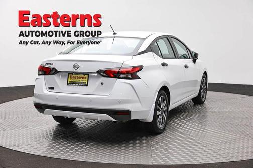 Cloud White 2024 Nissan Versa S
