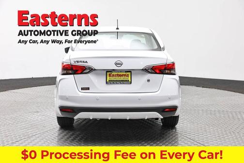 Cloud White 2024 Nissan Versa S